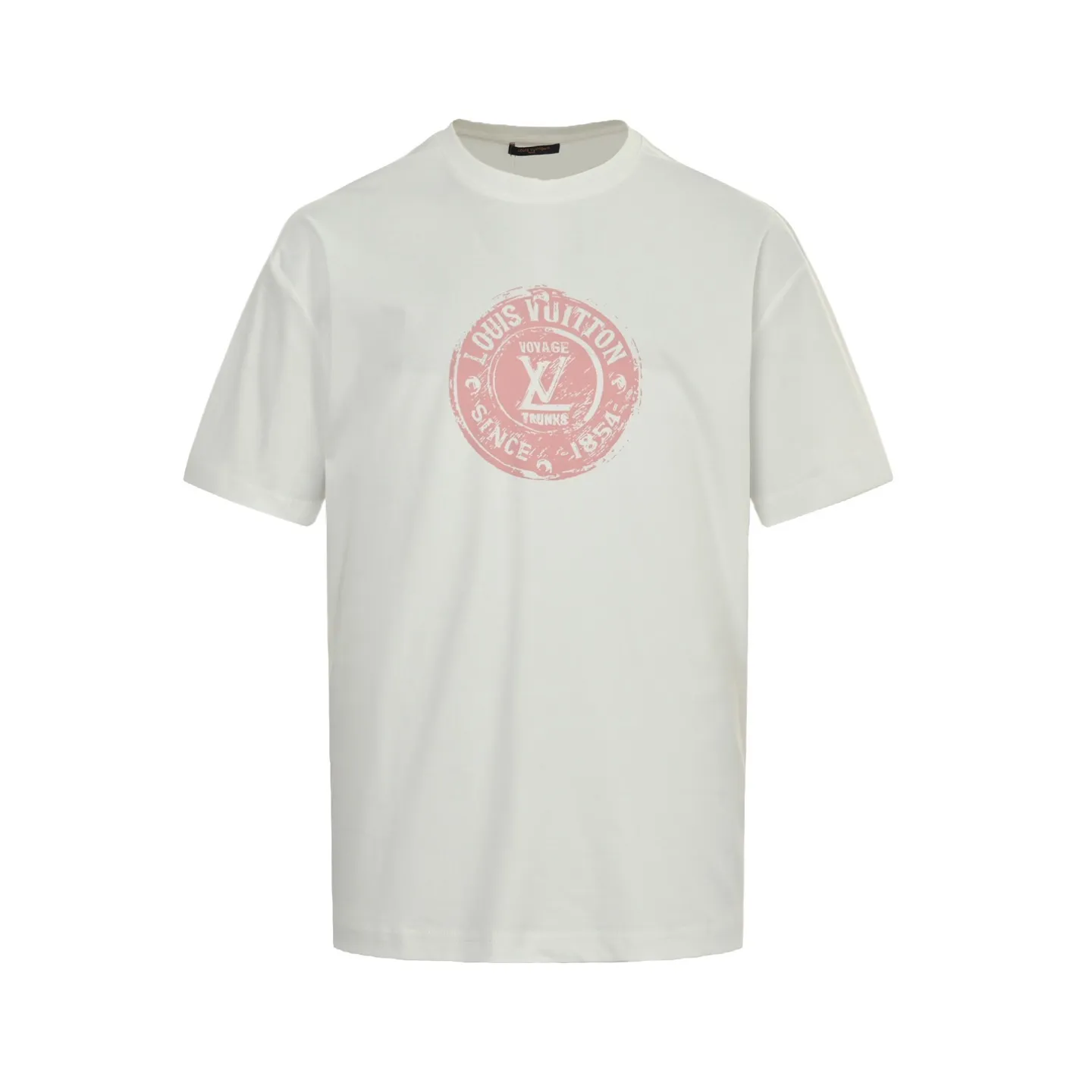 Louis Vuitton/Louis Vuitton 25ss seal logo printed short sleeves